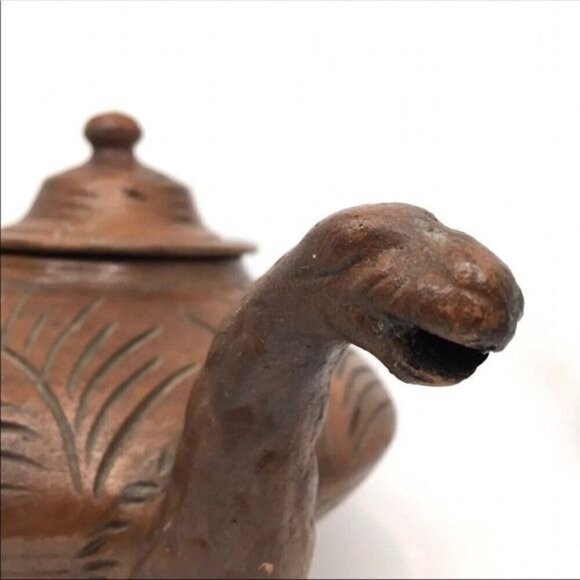 Handmade Yixing Zisha Clay Teapot Snake Spout - Picture 7 of 12